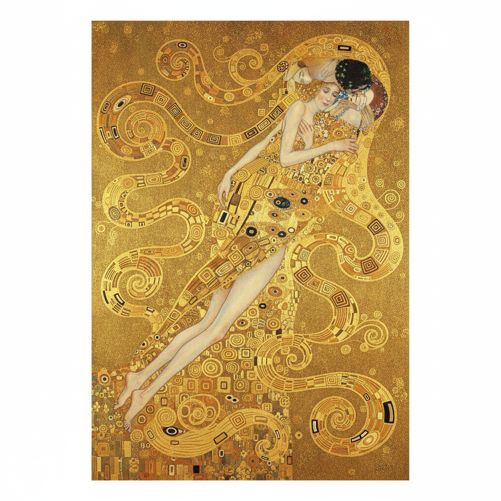 Water Serpents II — Gustav Klimt