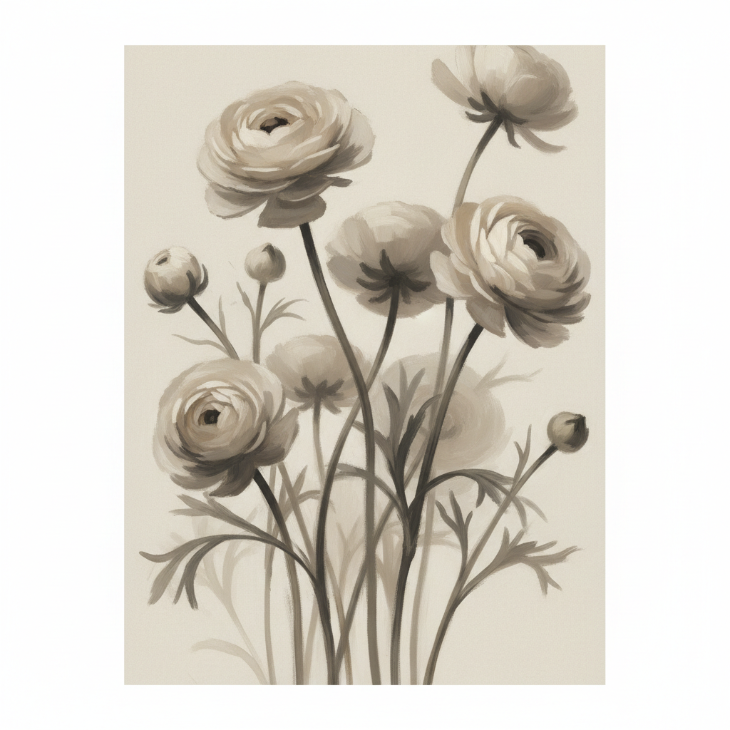 Whispering Ranunculus Stems