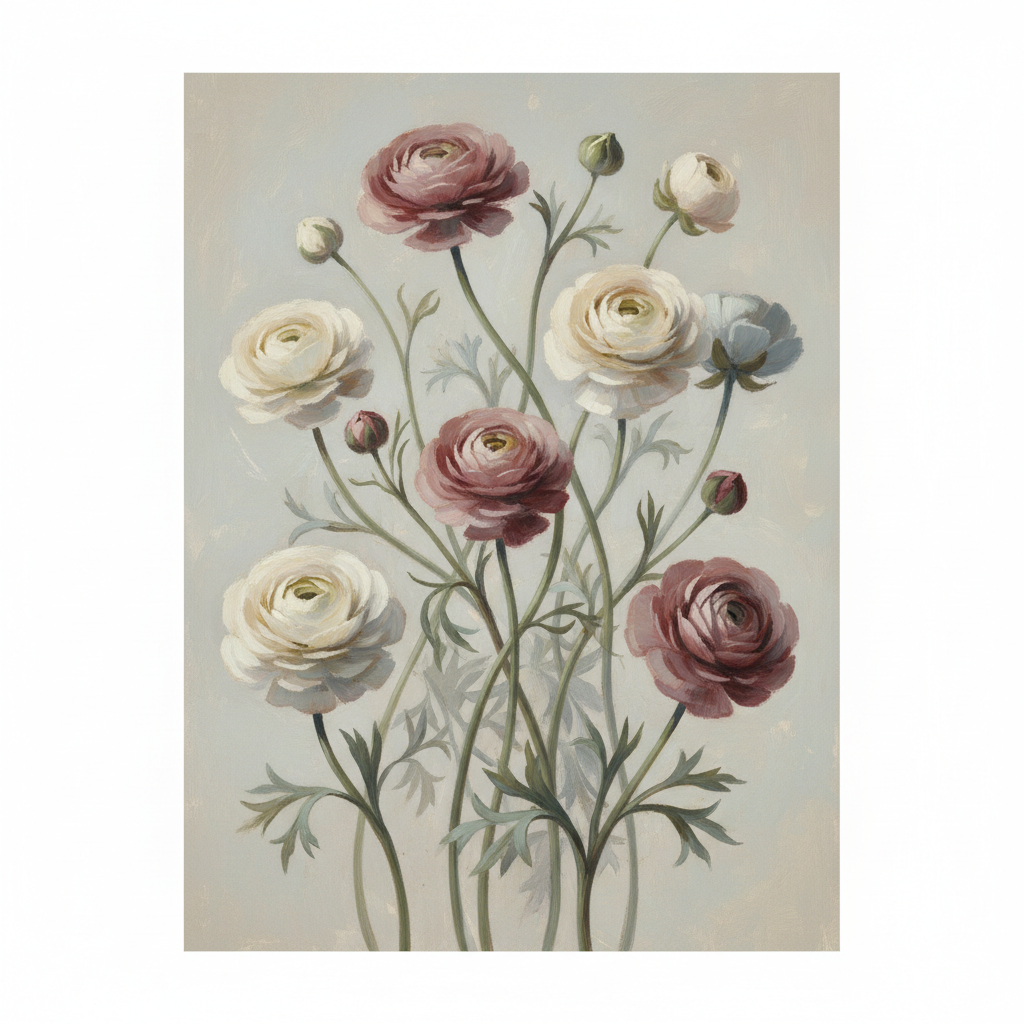Whispering Ranunculus Stems