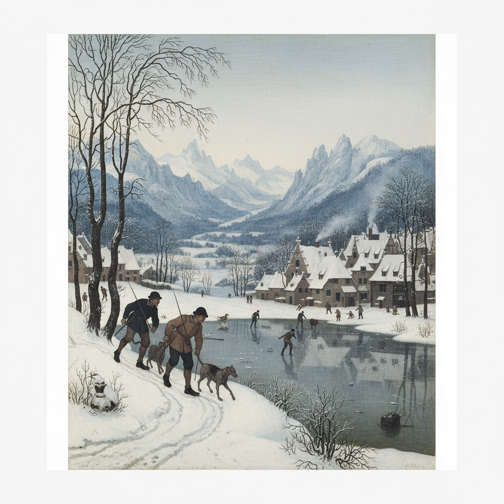 Winter's Vigil: Bruegel
