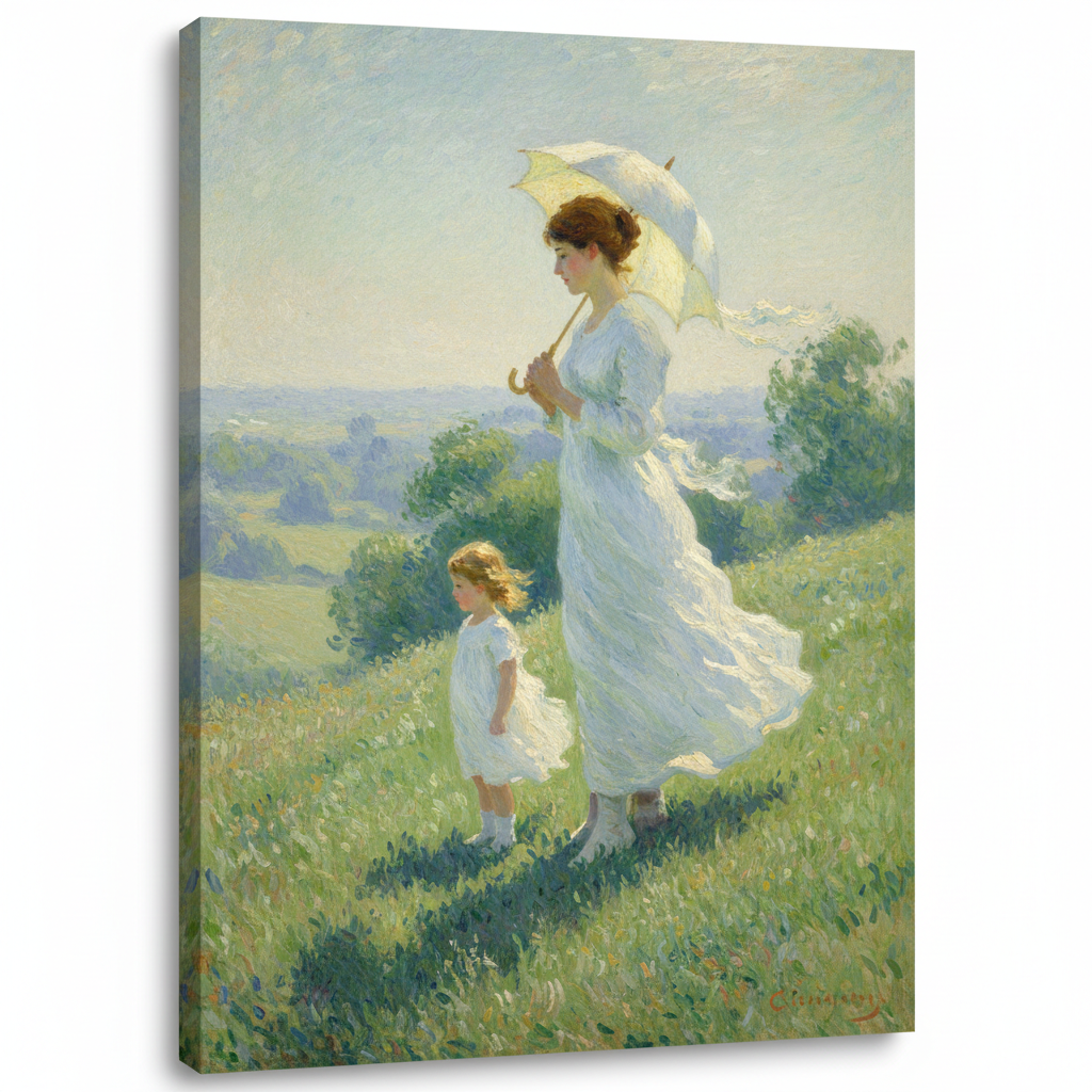 Woman with a Parasol — Claude Monet