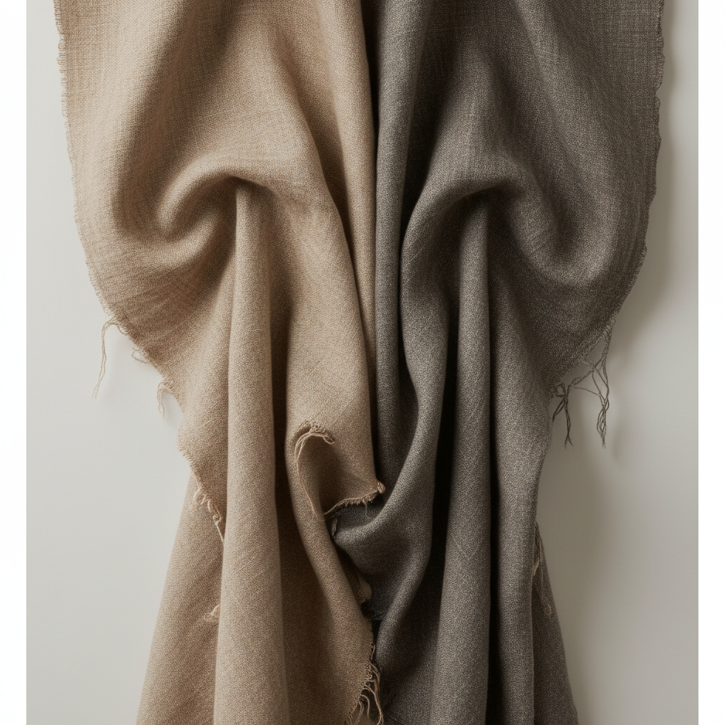 Worn Linen Drape