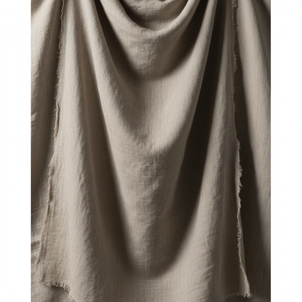 Worn Linen Drape