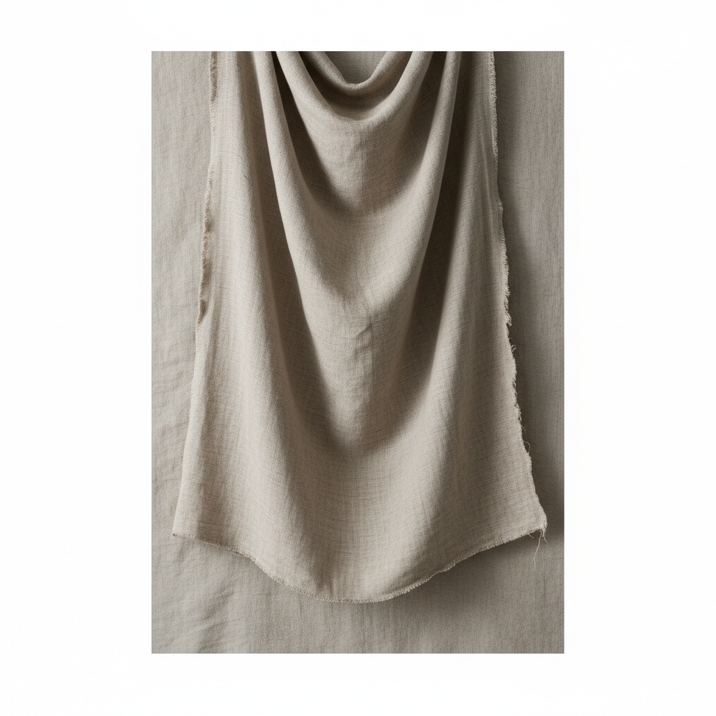 Worn Linen Drape