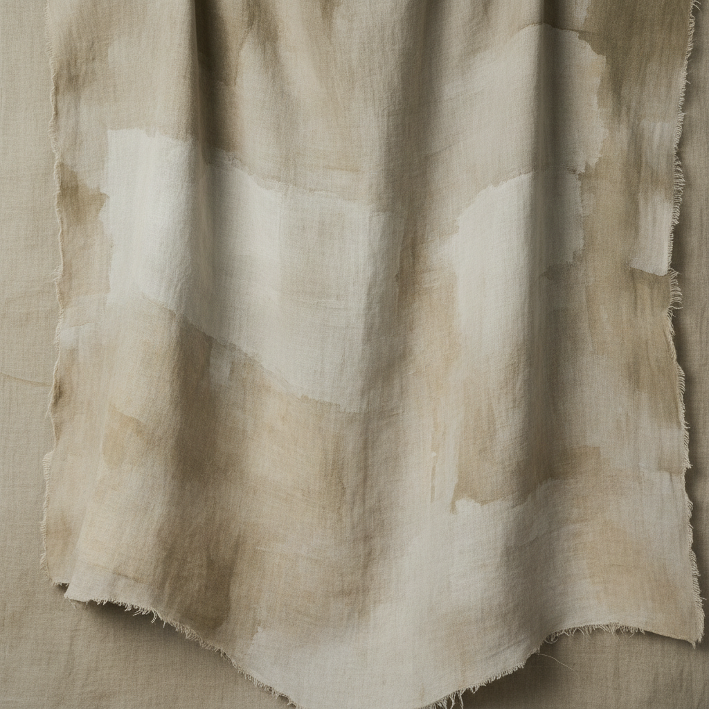 Worn Linen Drape