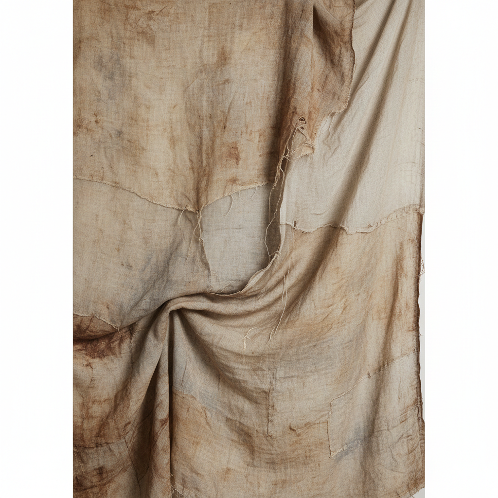 Worn Linen Drape