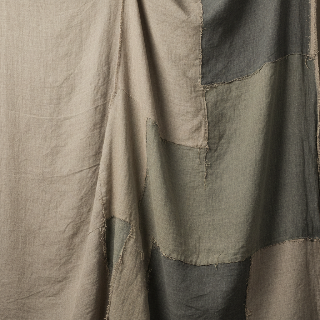 Worn Linen Veil